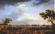 Claude Joseph Vernet Premiere vue du port de Toulon, vue du Port-Neuf pris a l'angle du Parc d'artillerie oil painting